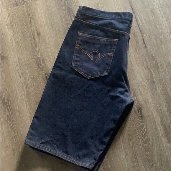 RocaWear Denim Company 5 Pkt Flat Front Shorts W40 - Picture 7 of 10